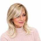 Topper syntetyczny Chicago mono part lace 38cm pastelowy blond + kolory