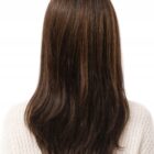 Peruka długa bez grzywki Vision 50cm brąz z refleksem 8/16+2