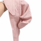 Turban z daszkiem Lara z lnu   blady róż  + kolory / Kolekcja Lux Eva-D