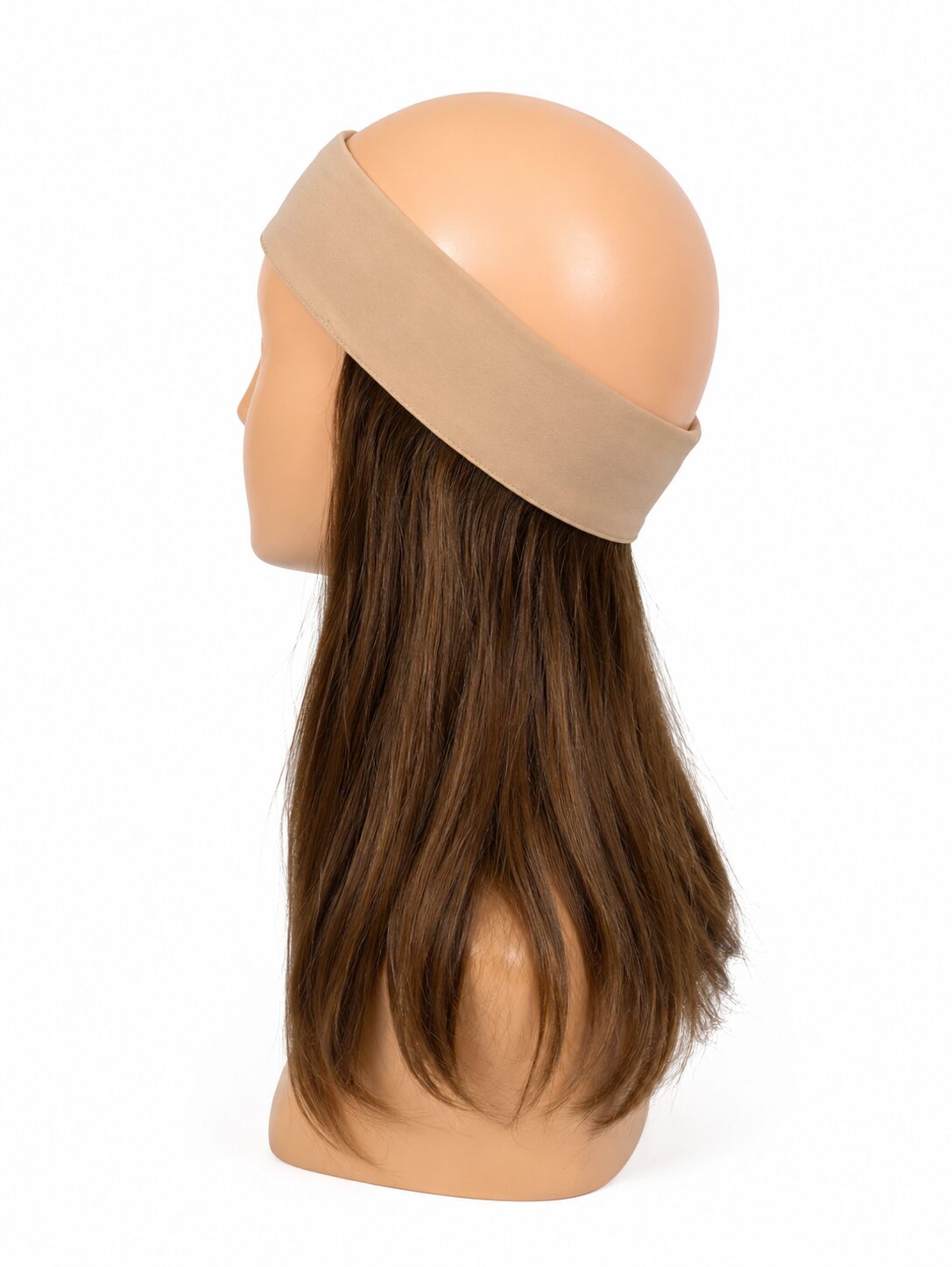 doczepiane naturalne słowiańskie włosy na opasce 25 cm kolor 6/8/10 / włosy pod turban doczepiane naturalne słowiańskie włosy na opasce 25 cm kolor 6/8/10 / włosy pod turban
