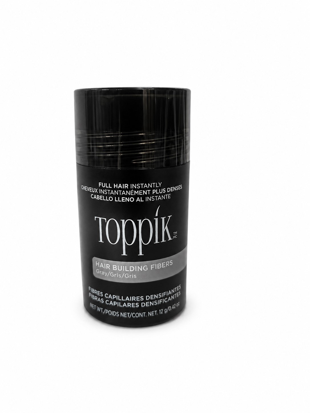 Toppik Hair Building Gray / 12 g made in USA - włókna zagęszczające Toppik Hair Building Gray / 12 g made in USA - włókna zagęszczające