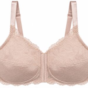 Amoena Biustonosz  Ellen SB zapinany z przodu rose/nude 85B