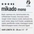 Peruka naturalna Mikado Mono by Ellen Wille tobacco rooted + kolory  28cm