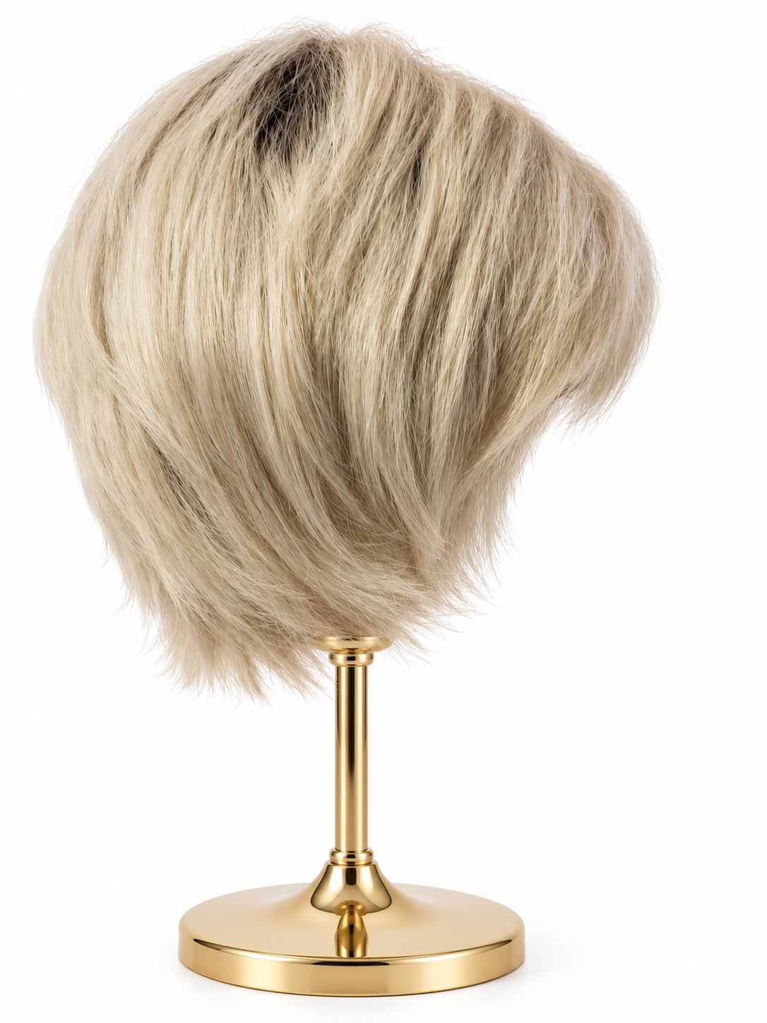 Peruka naturalna bob AlT-Monsanta mono w kolorze jasnego blondu z ciemnym odrostem 21cm Peruka naturalna bob AlT-Monsanta mono w kolorze jasnego blondu z ciemnym odrostem 21cm