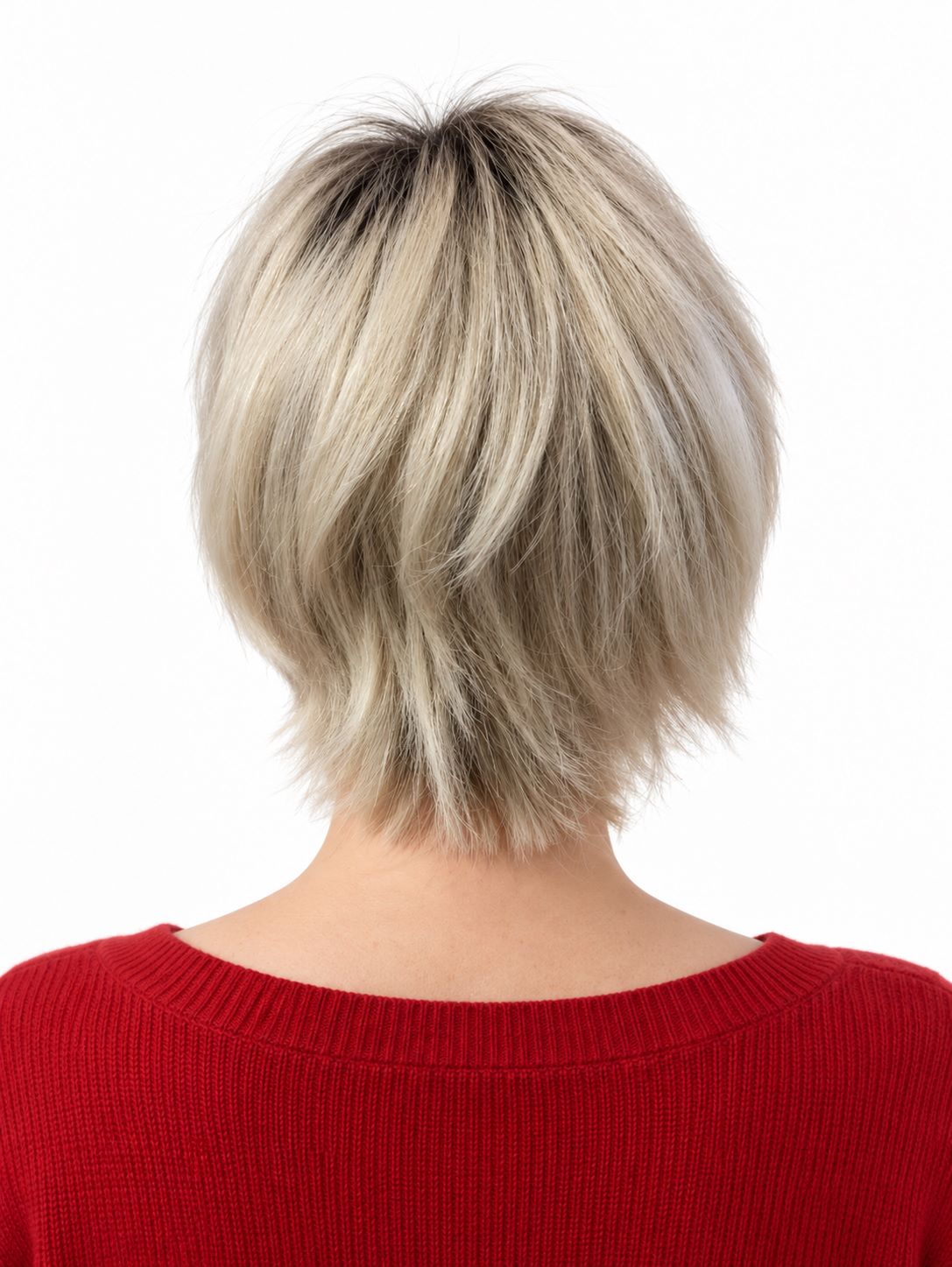 Peruka naturalna bob AlT-Monsanta mono w kolorze jasnego blondu z ciemnym odrostem 21cm Peruka naturalna bob AlT-Monsanta mono w kolorze jasnego blondu z ciemnym odrostem 21cm