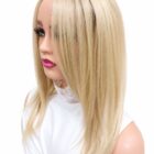 Topper , dopinka maskująca Acapulco mono part -pastelowy blond z odrostem + kolory 43cm termohair Topper , dopinka maskująca Acapulco mono part -pastelowy blond z odrostem + kolory 43cm termohair